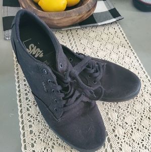 Womens black Vans